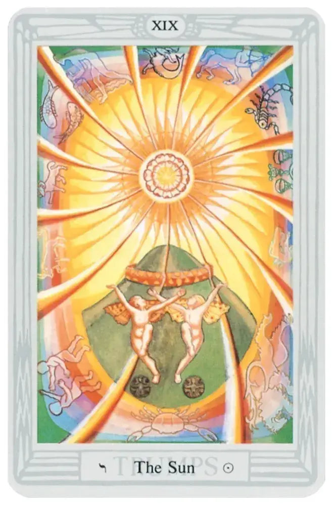 Pocket Swiss Crowley Thoth Tarot Deck