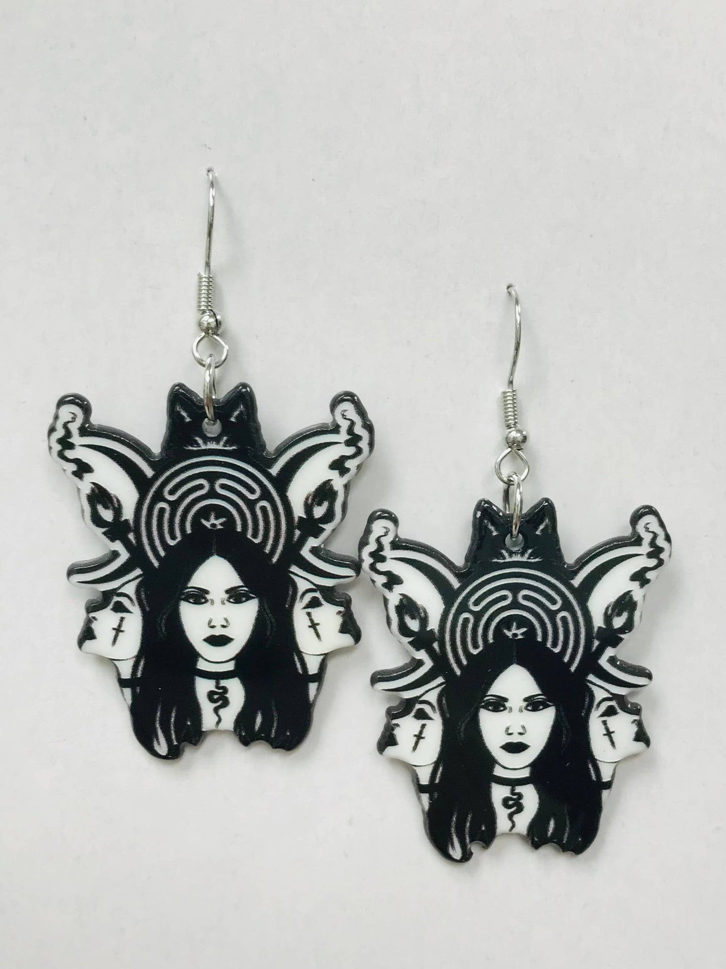Wiccan Goddess Earrings