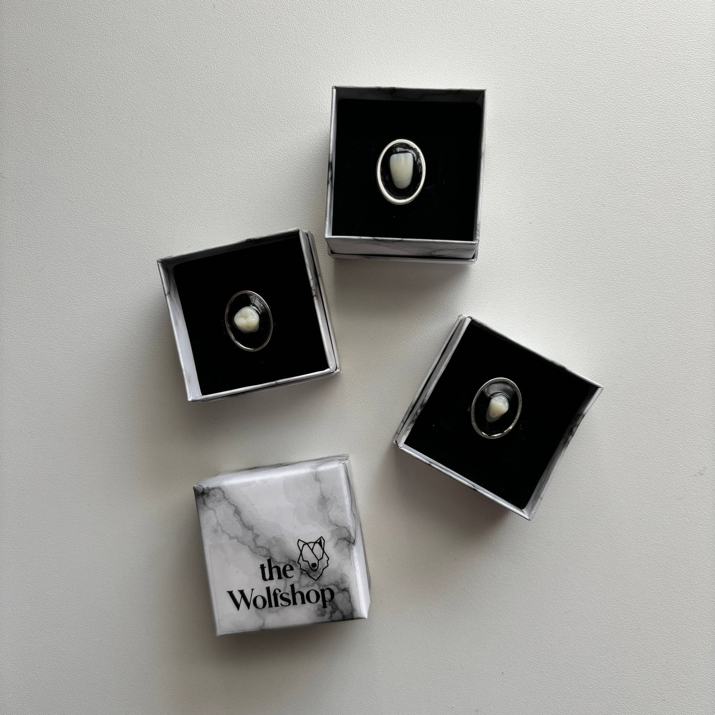 Oddity Ring 𦷠Resin Human Tooth MolarĀ