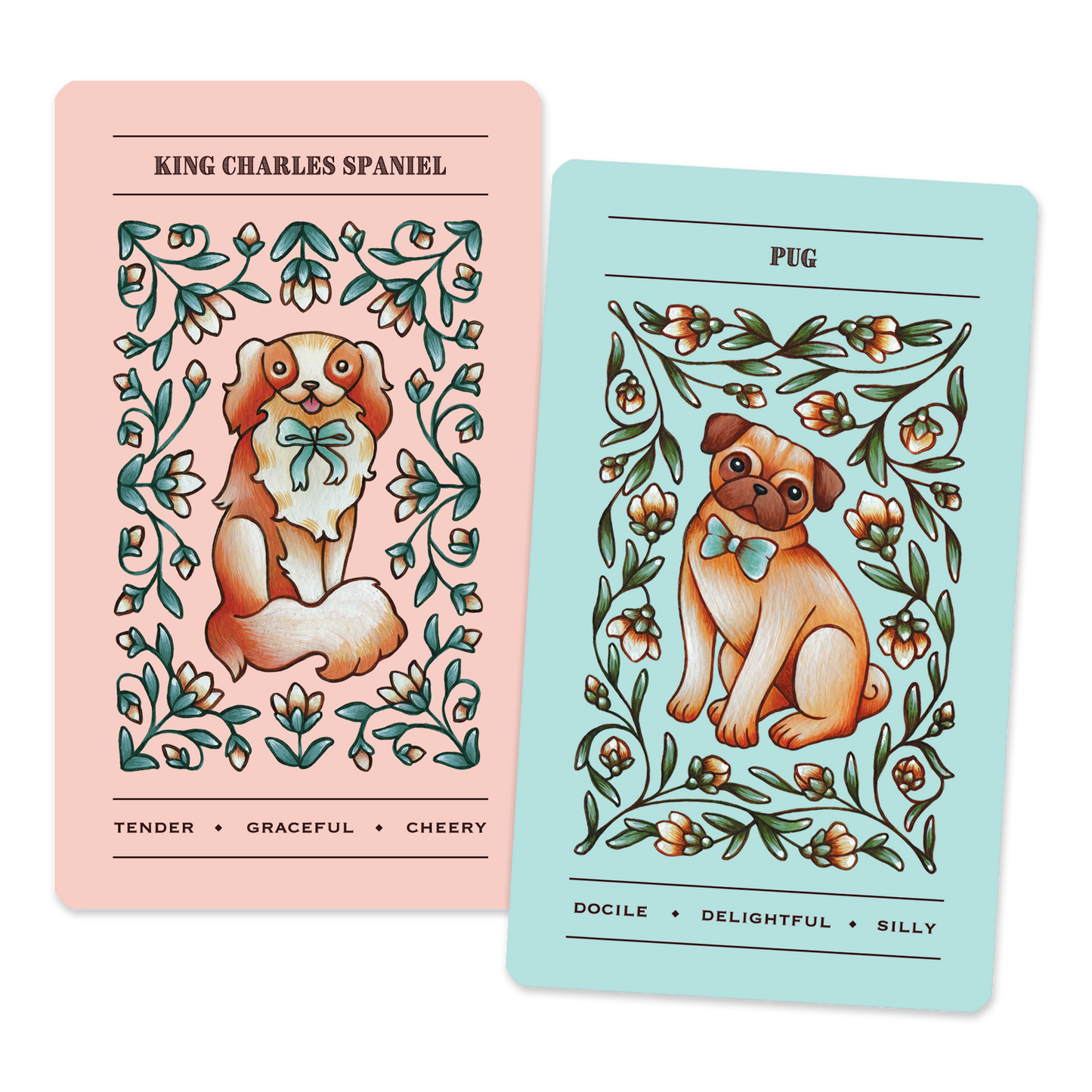 Happy Tails Oracle Dog Deck - Spirit Animal Divination Cards