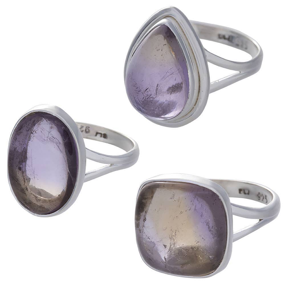Ametrine Sterling Silver Ring