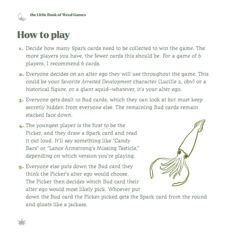 Little Book of Weed Games by Mr. Bud