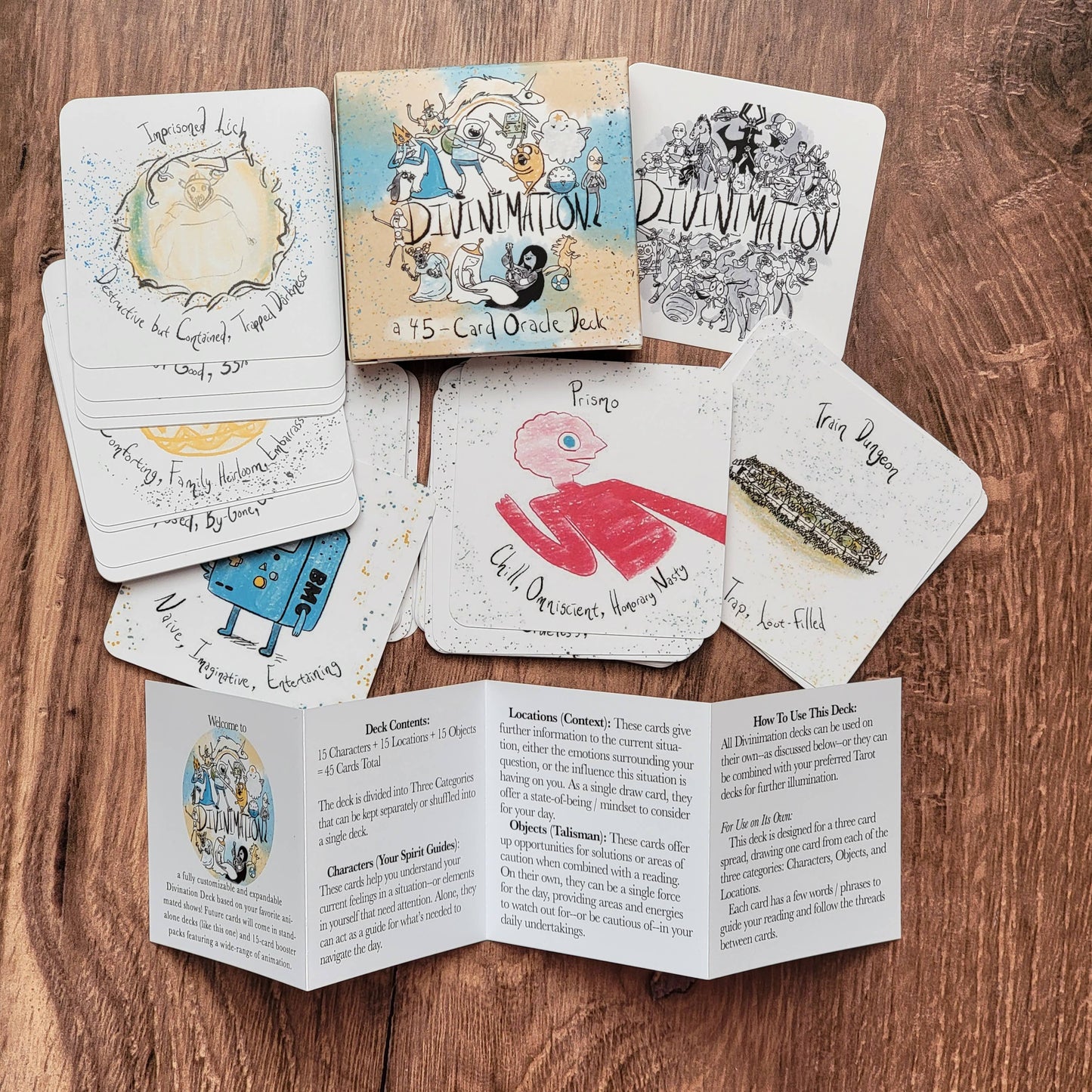 DIVINIMATION - The Adventure Deck (Standalone or Combinable)