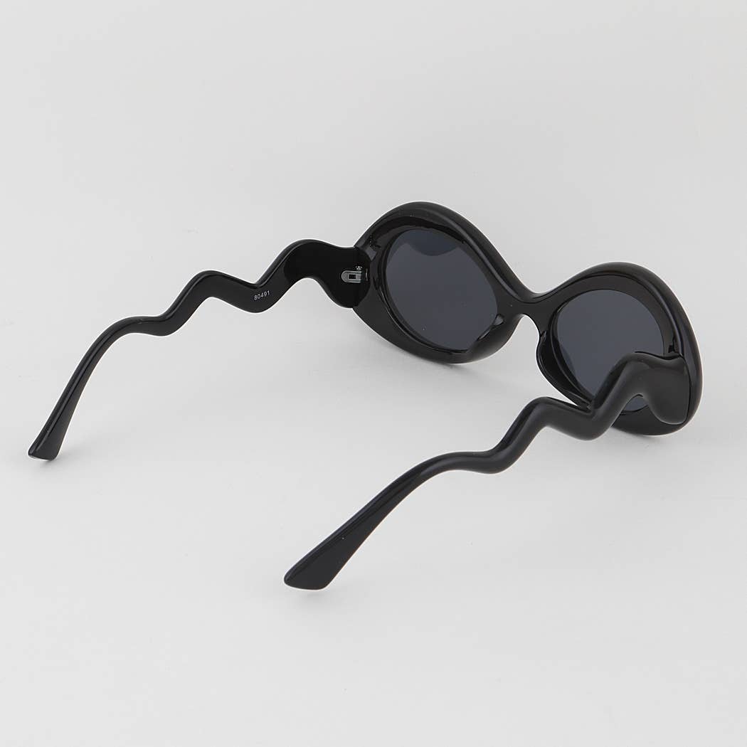 Cartoon Bubble Round Sunglasses