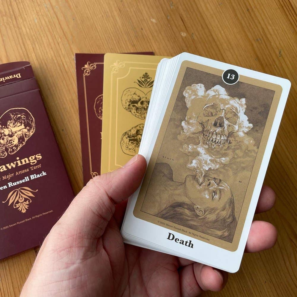 Steven Russell Black Major Arcana Tarot