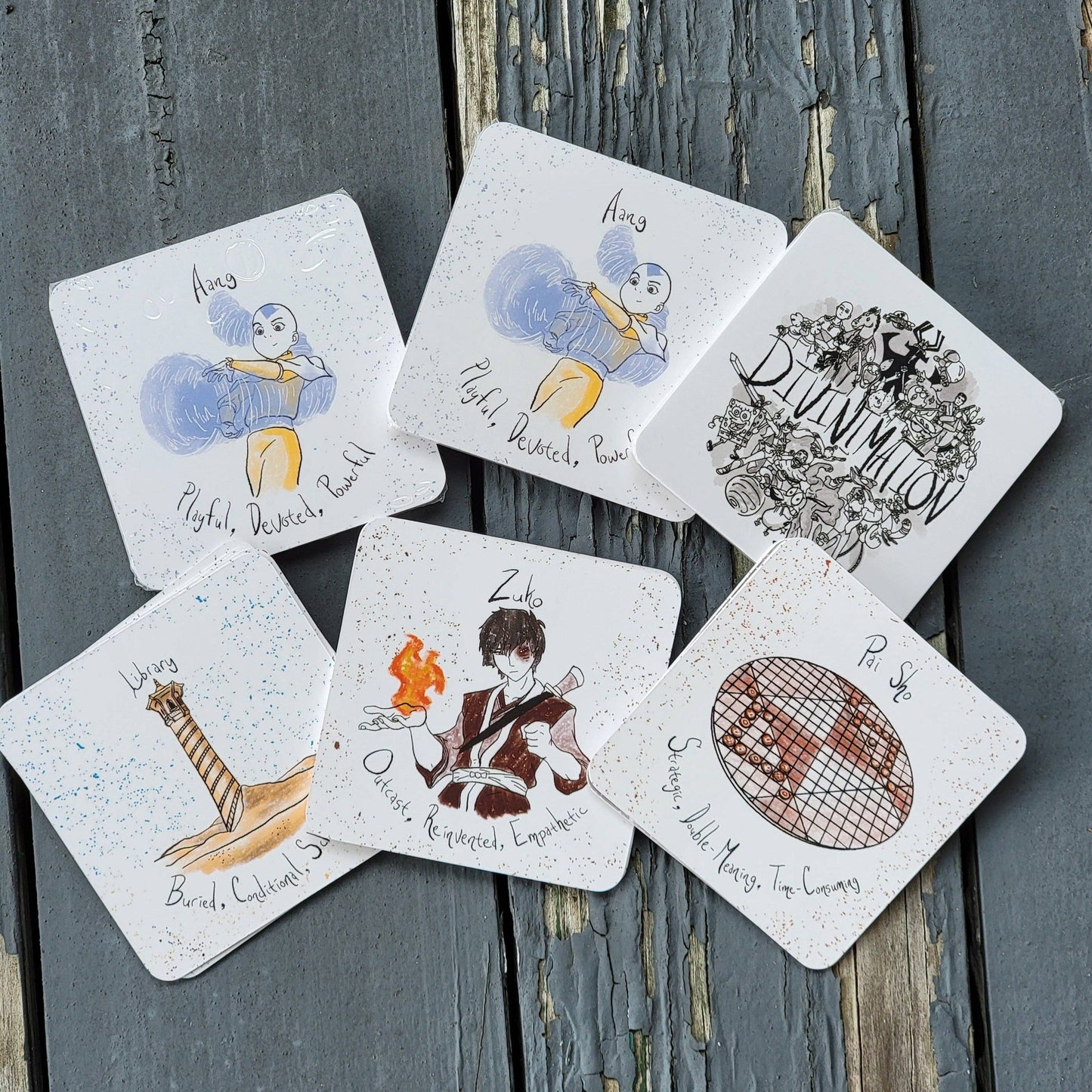 DIVINIMATION - Avatar the Last Air Bender Booster Pack (15 Cards!)