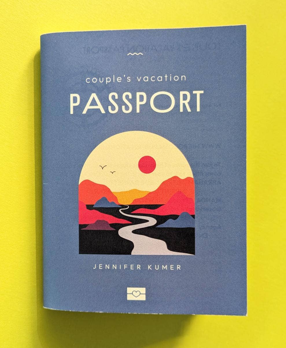 Couple's Vacation Passport (Zine)