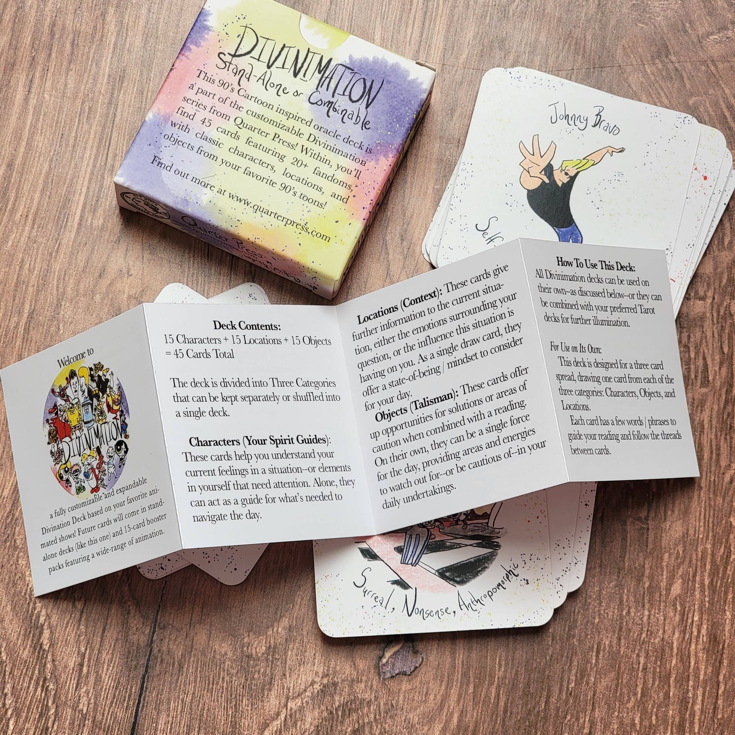 DIVINIMATION - The 90's Deck (Standalone or Combinable)