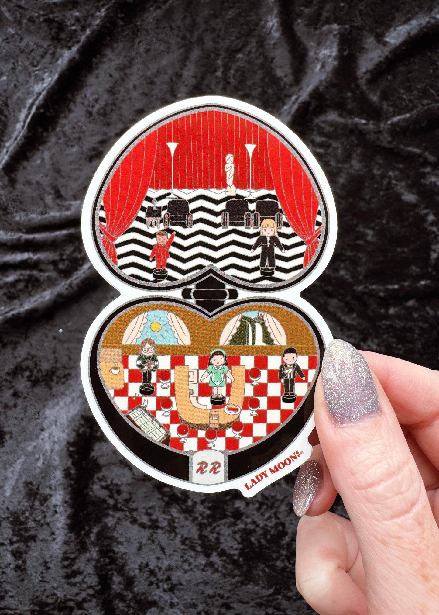 90's Witch Twin Peaks Sticker