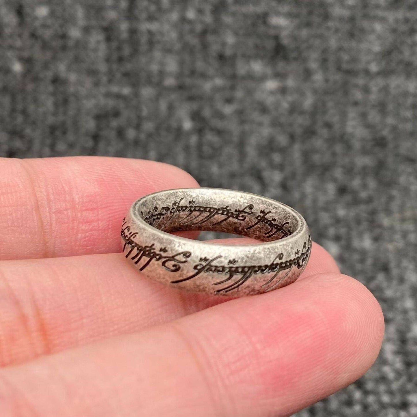 The Lord of The Rings - 18K Gold Plated Stainless Steel Ring