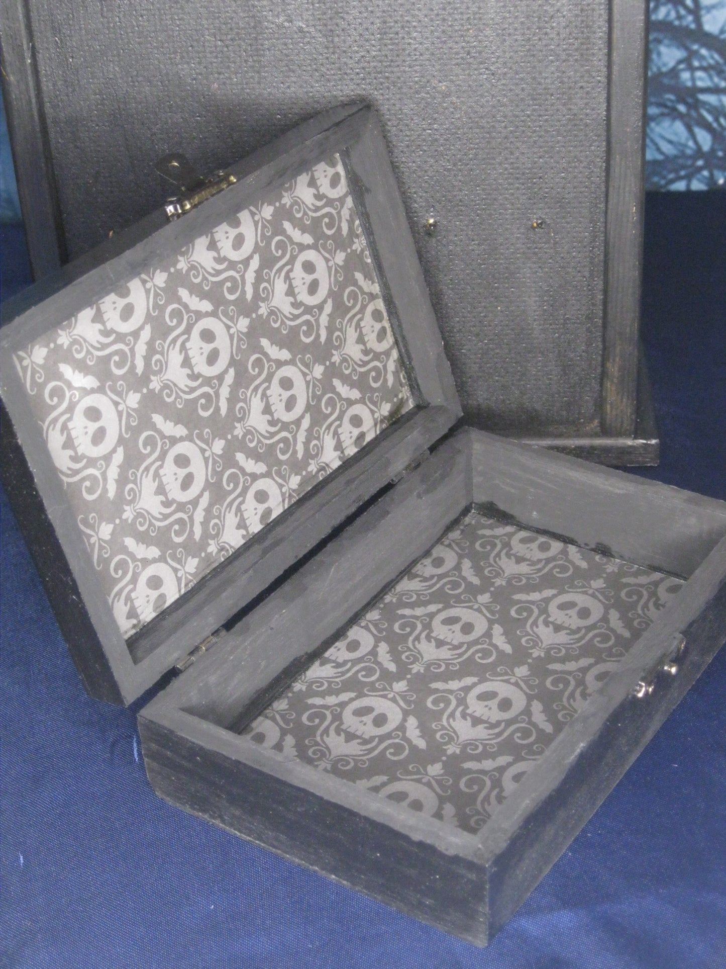 Tarot Trinket Box - TOXIQUE Skull Top Hat