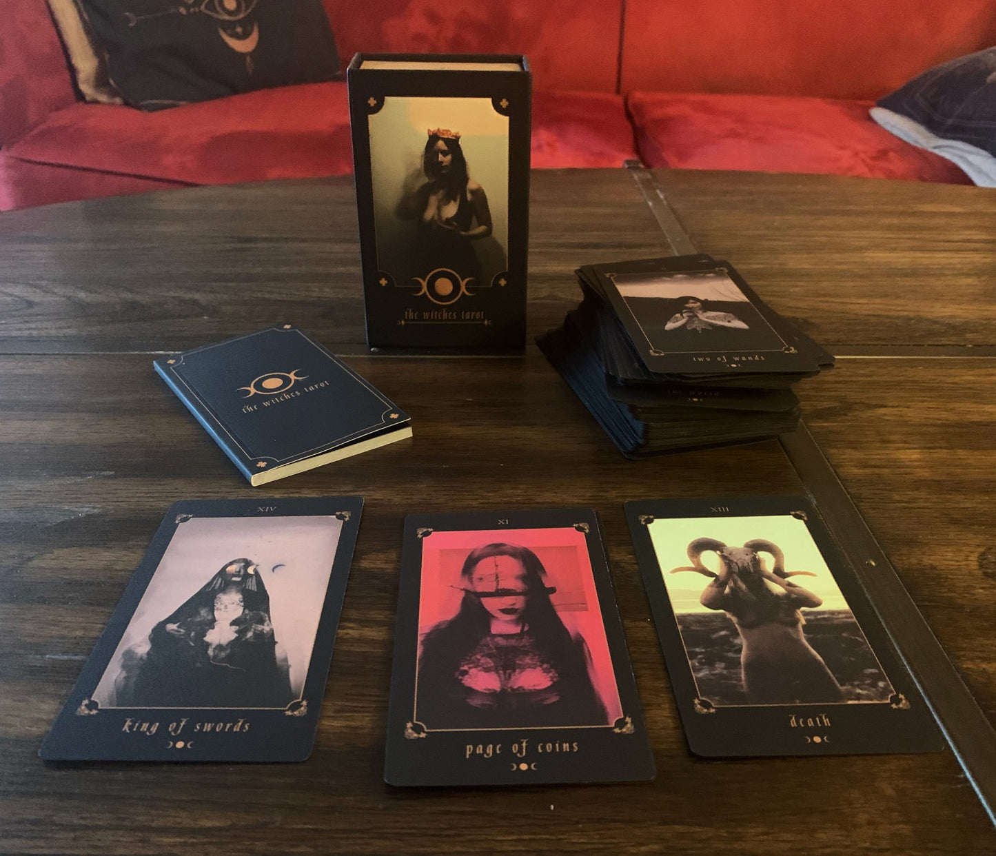 The Witches Tarot - Full Deck by Burning Paper Hearts Studio