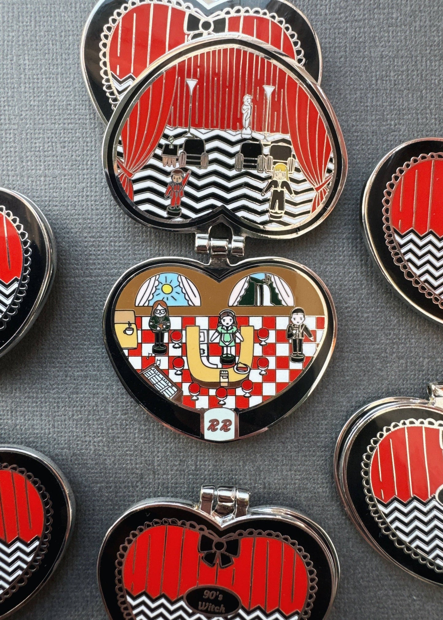 90's Witch Twin Peaks Pin
