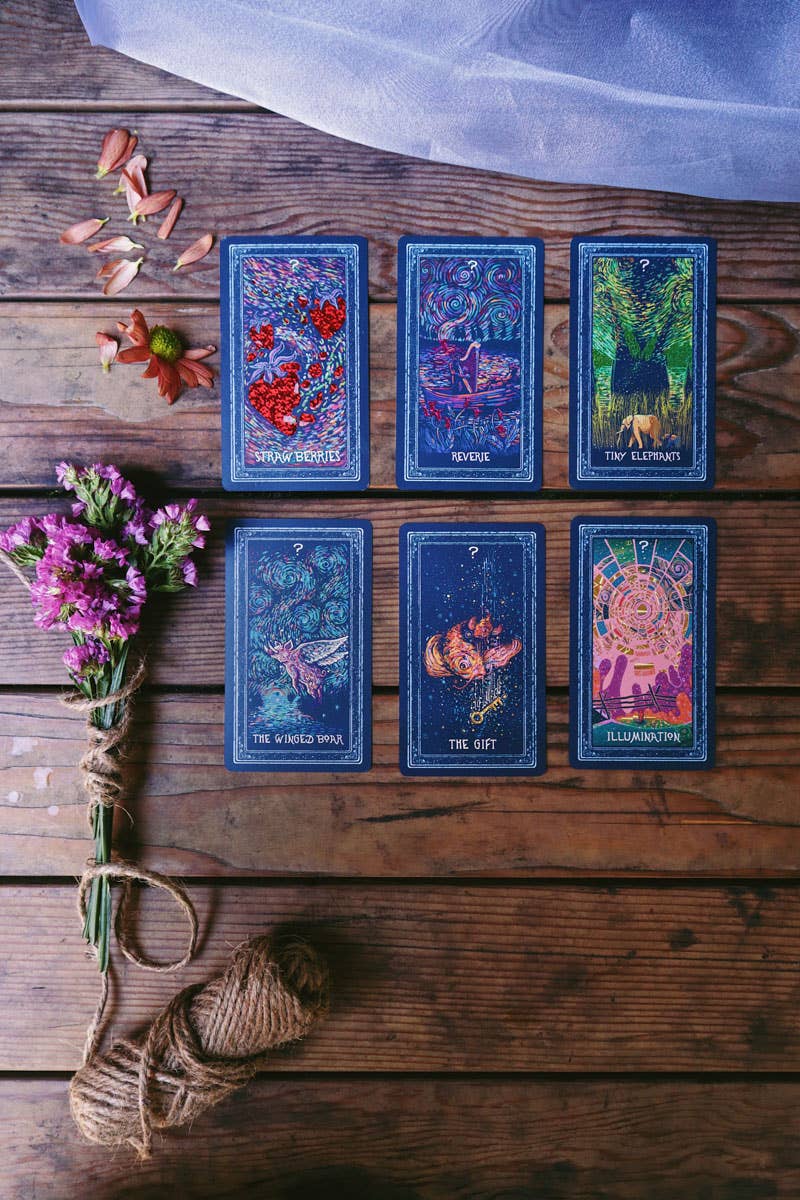 79th Mystery Cards (7 foil cards) - Prisma Visions Tarot