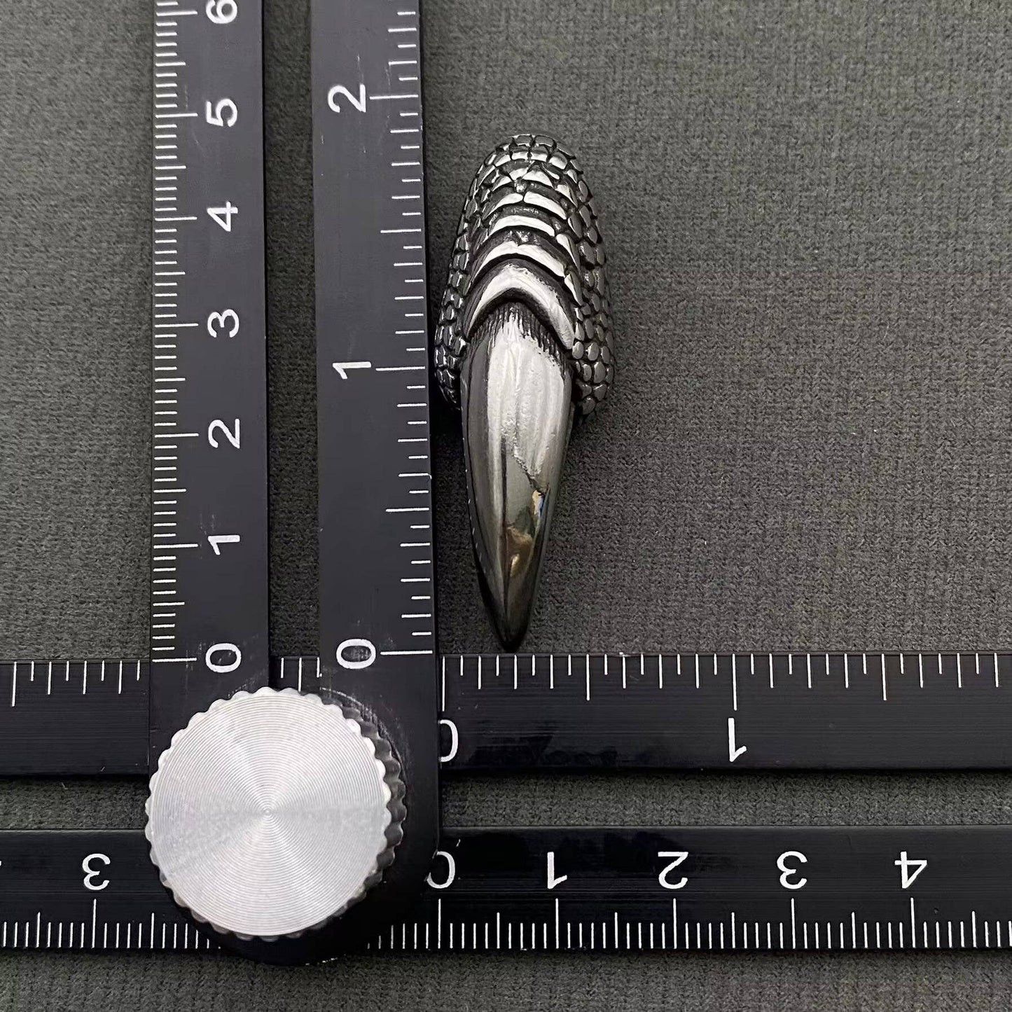 Stainless Steel Eagle Claw Pendant on Chain