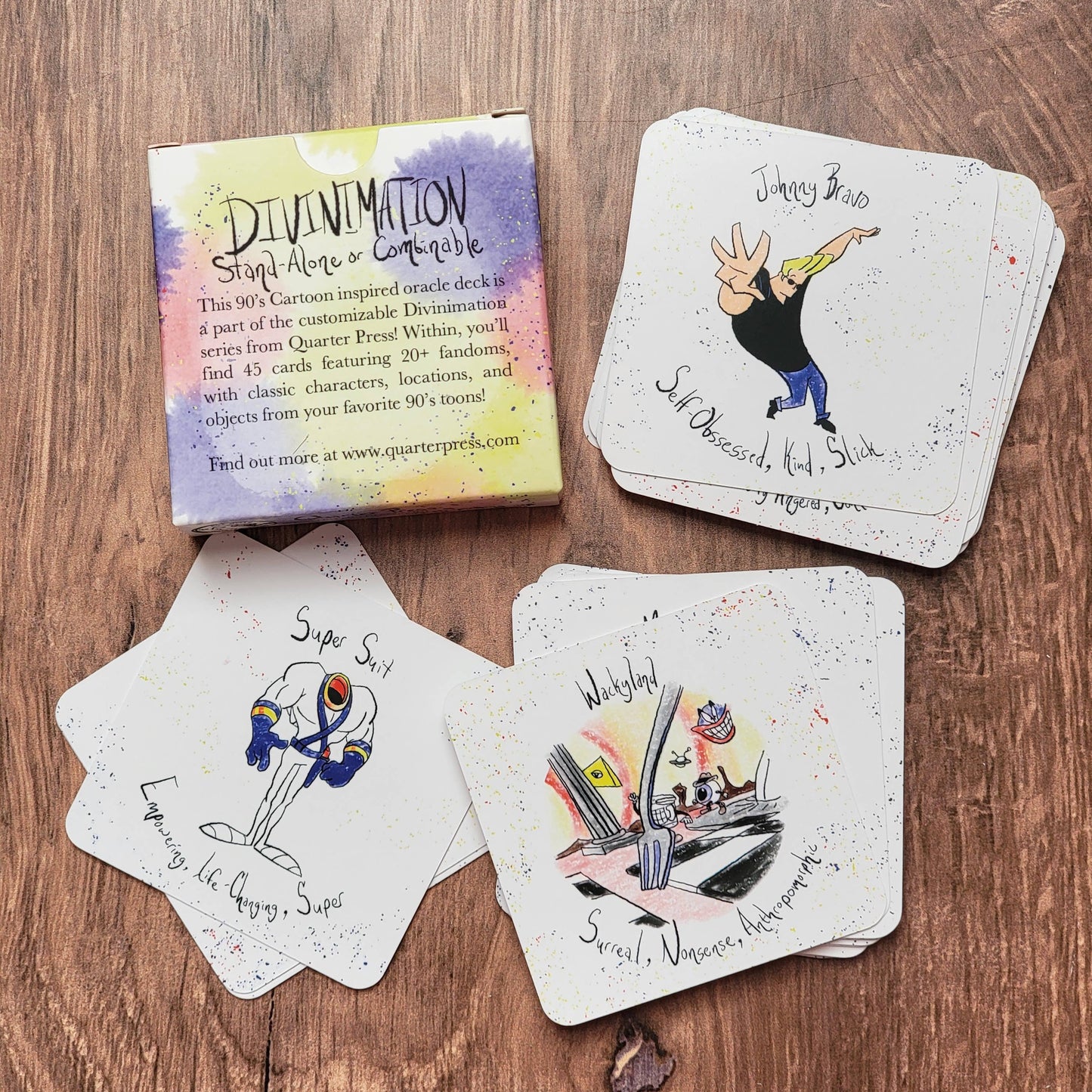 DIVINIMATION - The 90's Deck (Standalone or Combinable)
