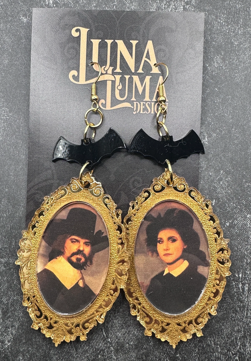 What We Do In The Shadows 🧛♂️🦇🧛♀️ Laszlo & Nadja Earrings
