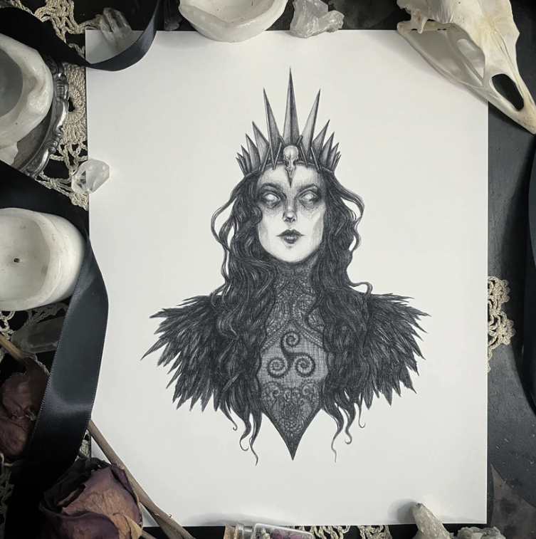The Dark Goddesses Oracle Deck