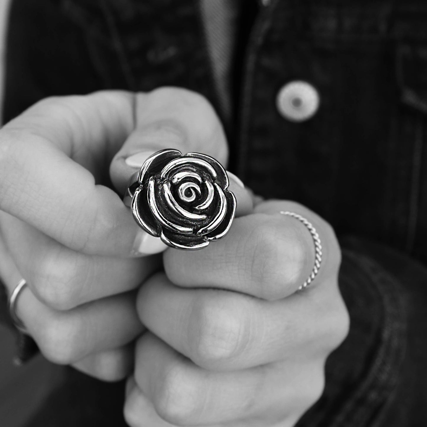 Rose Ring ☆ Stainless Steel