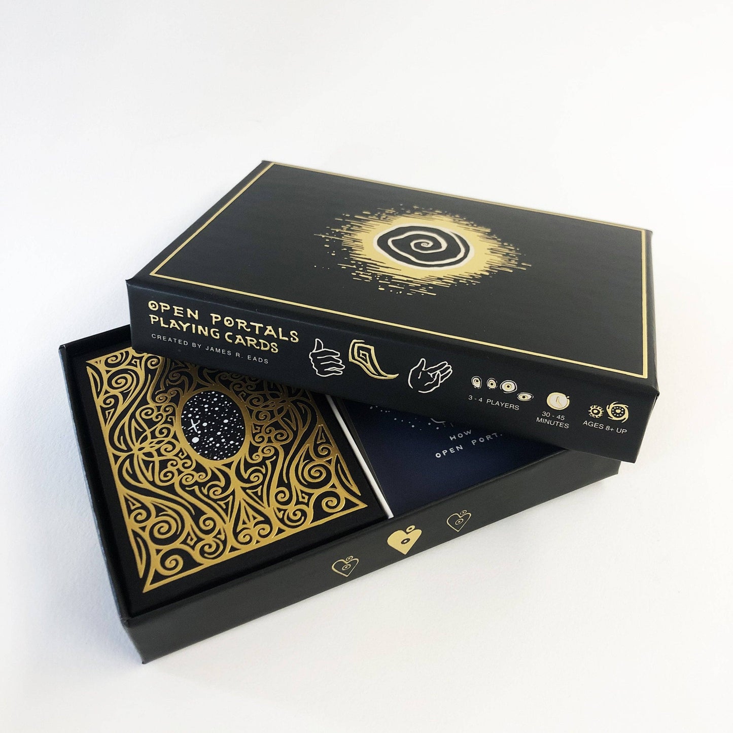 Open Portals Playing Cards & Oracle (Darkside Colorway)