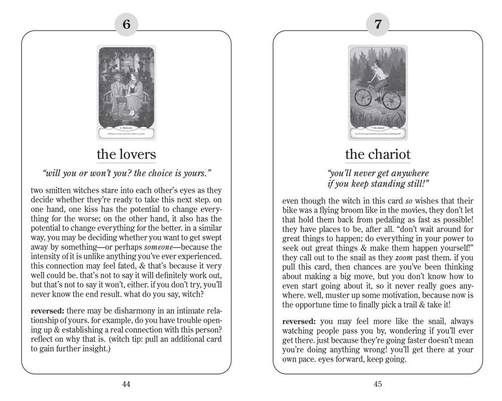 Cozy Witch Tarot Deck and Guidebook by Amanda Lovelace