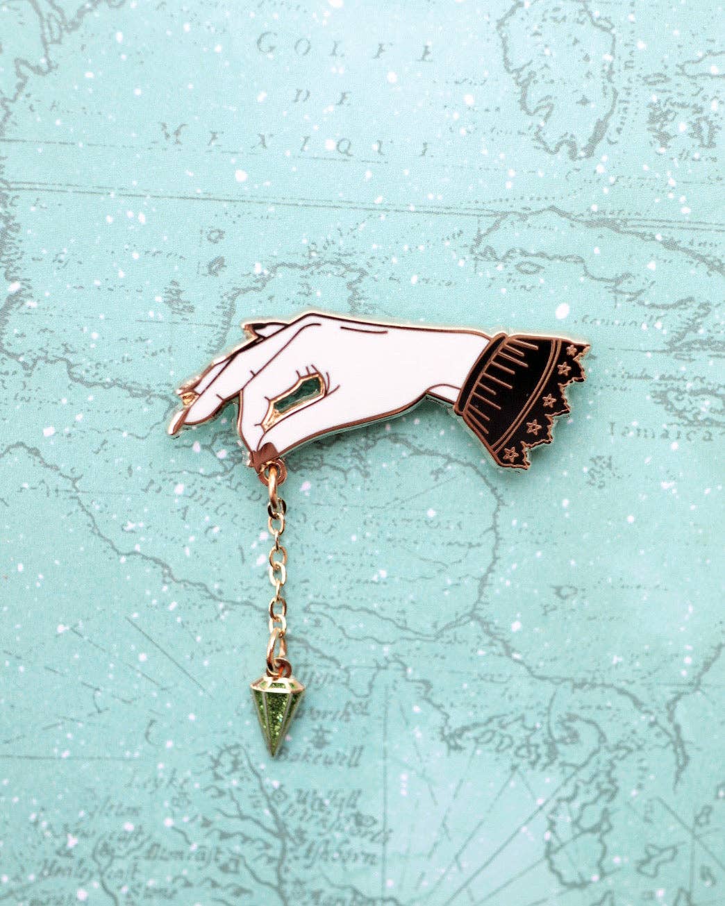 Pendulum Hand Divination Pin