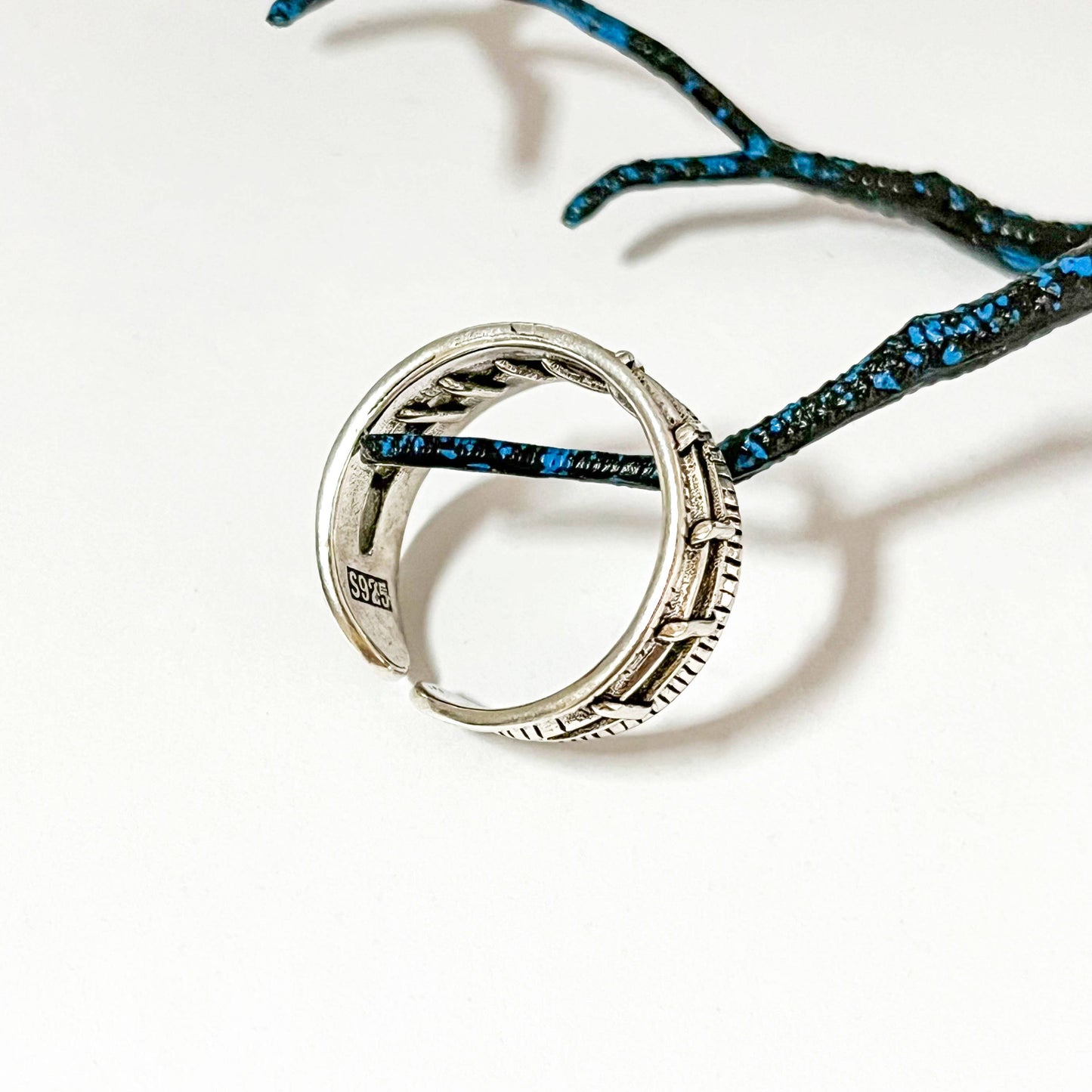 Stitches Adjustable Ring