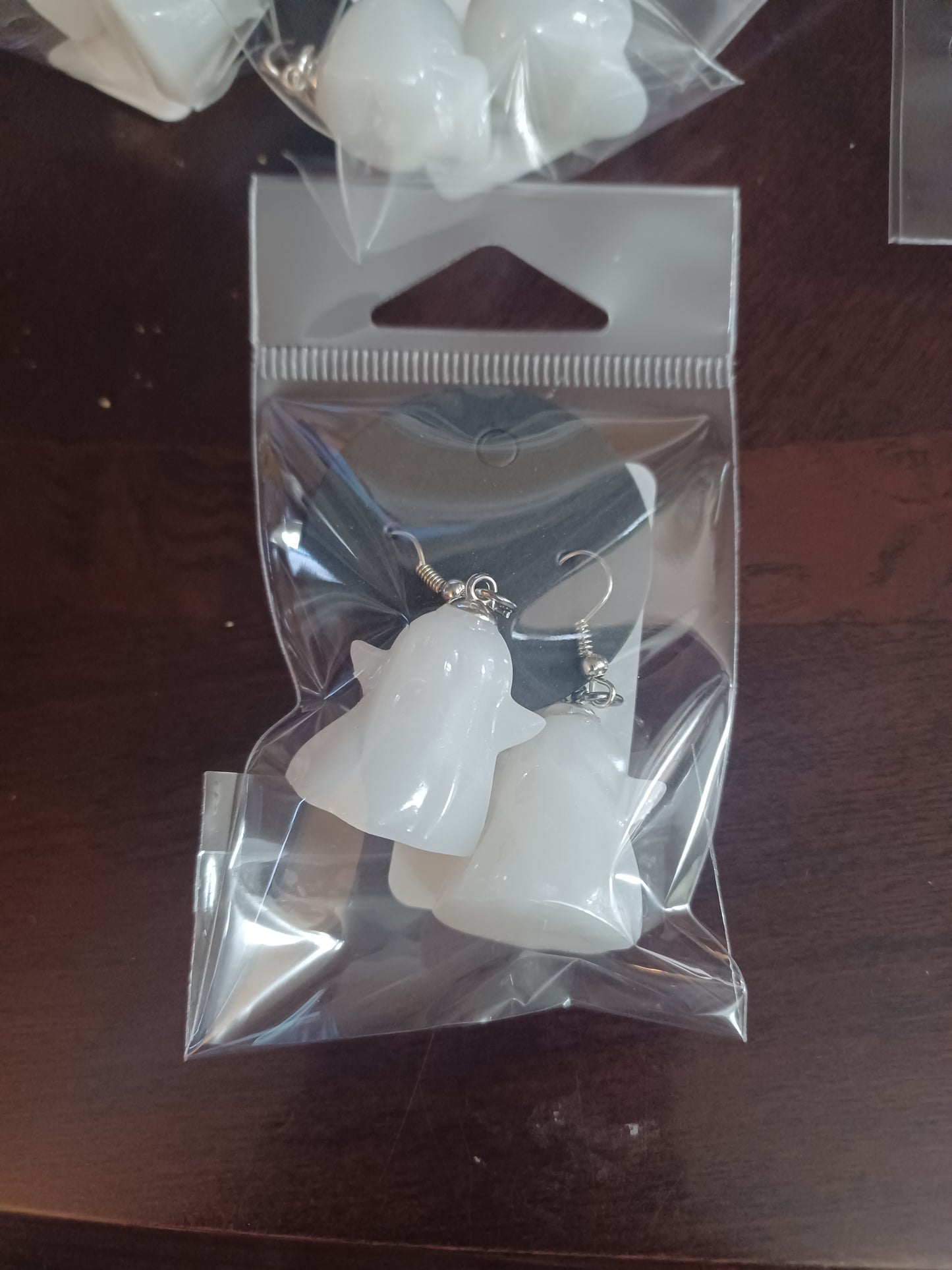 Glow In the Dark Earrings - Ghosts