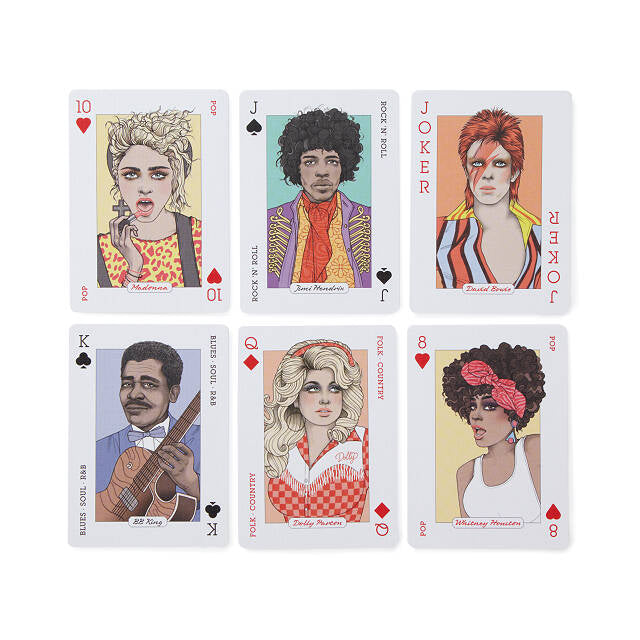 Genius Music Playing Cards