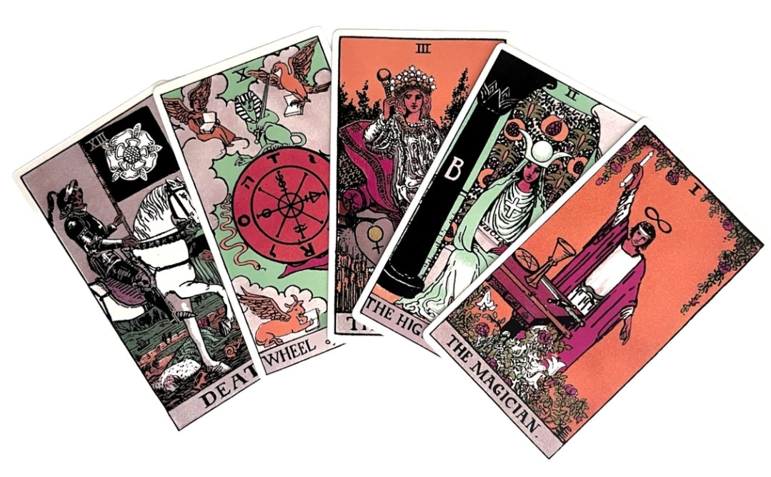 Pastel Tarot Deck & Guide | Classic RWS Tarot Design