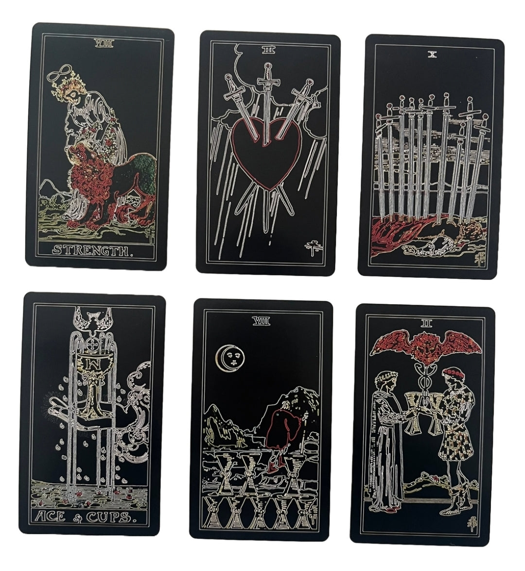 Rider Waite Smith Tarot Deck & Guide | Luminous Edition