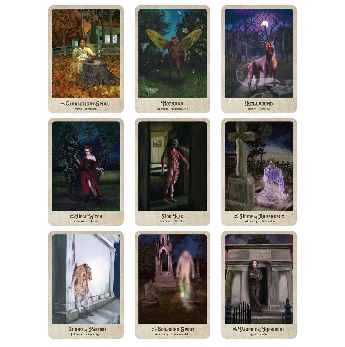 The HAUNTS Expansion Pack - La Panthére Studio (Southern Gothic Oracle)