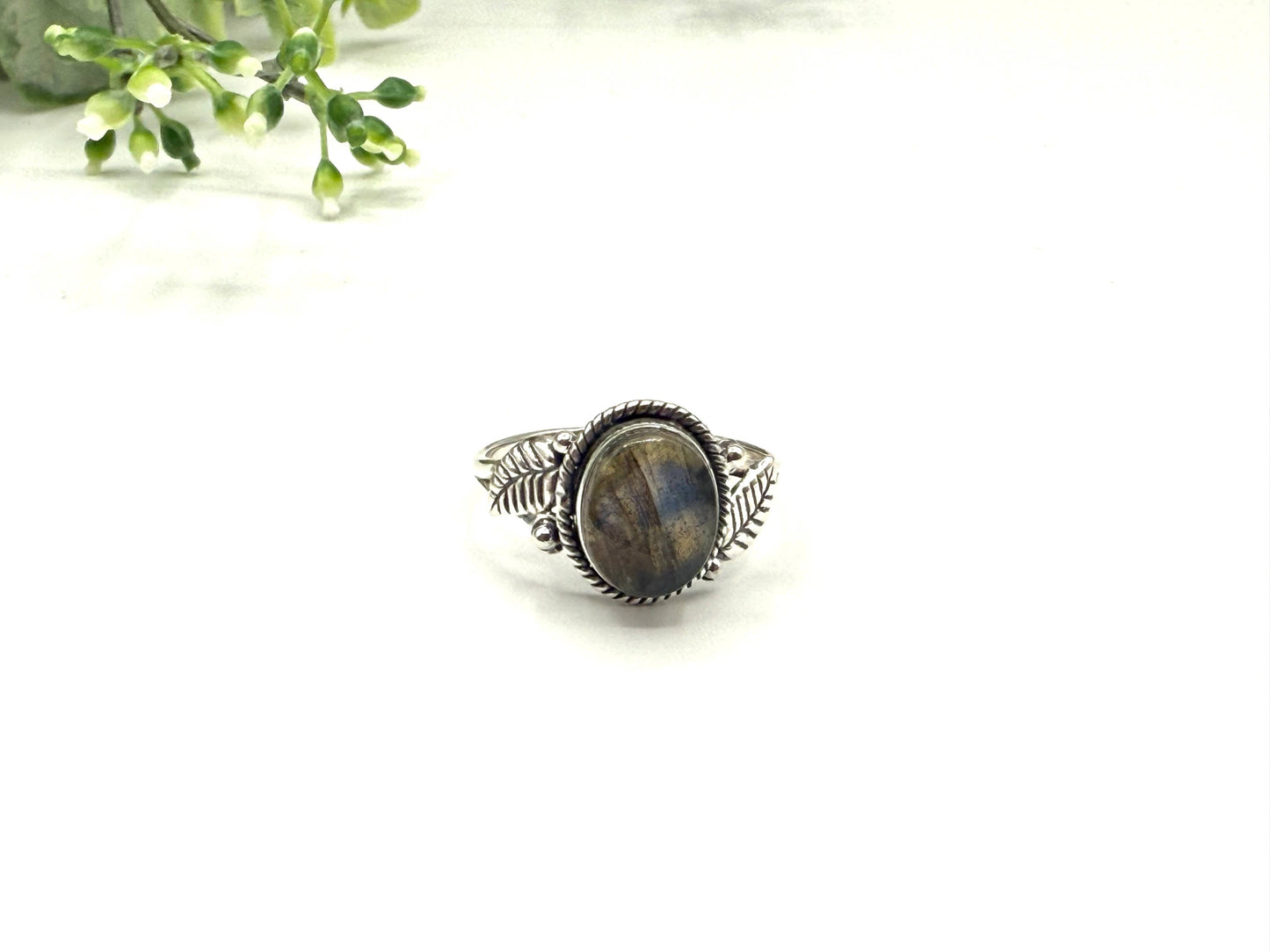 Labradorite Gemstone Sterling Silver (925) Ring