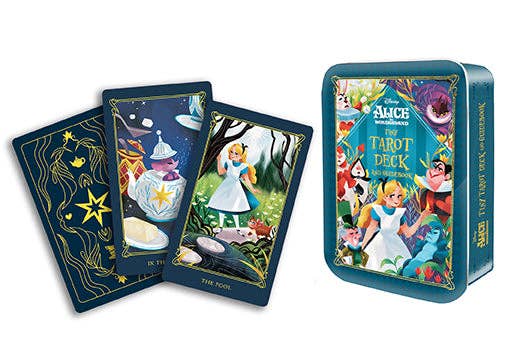 Alice in Wonderland Tiny Tarot Deck and Guidebook