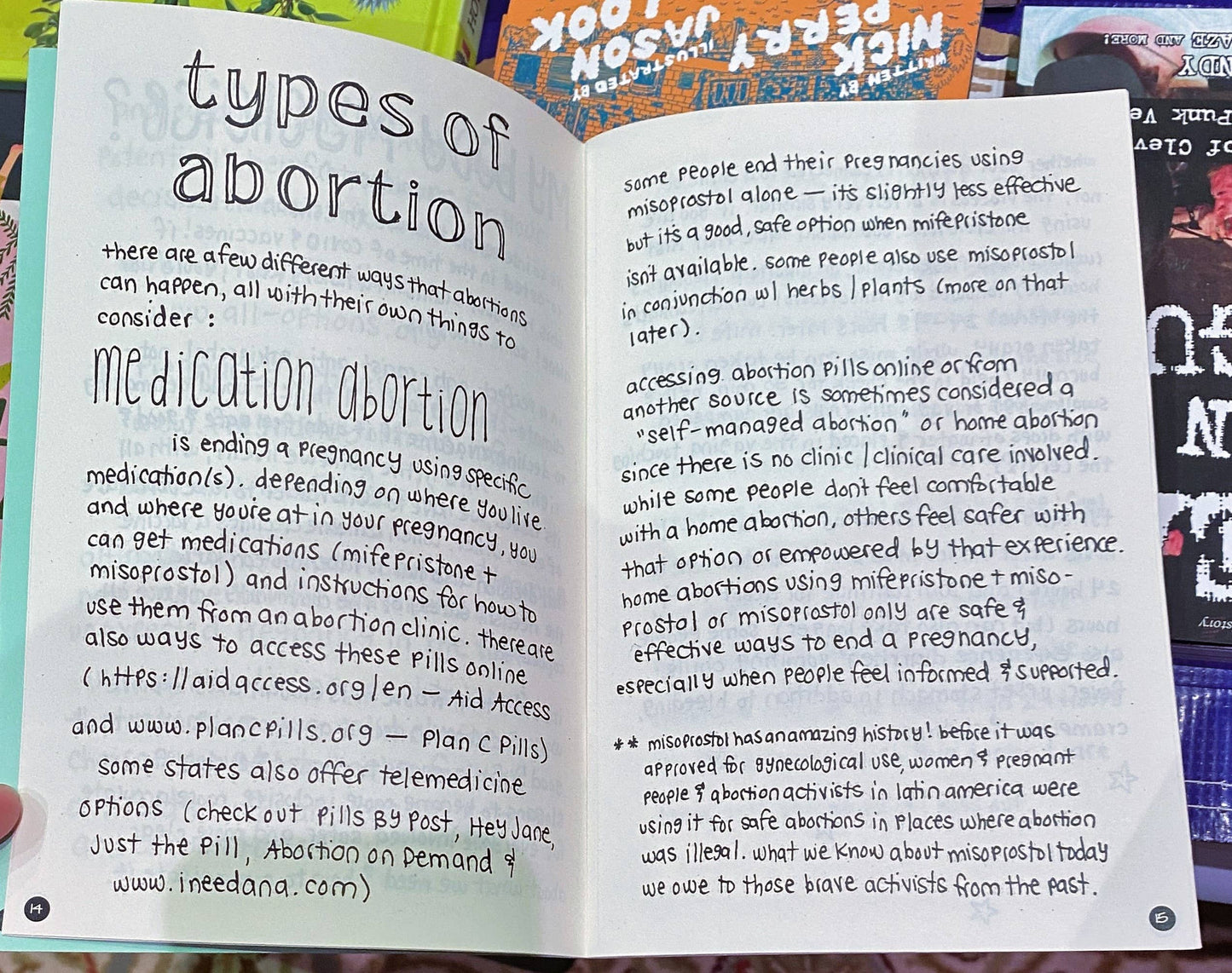 I Deserve Good Things: Guide to Abortion Support (Zine)