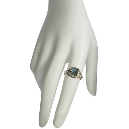 Labradorite Sterling Silver Ring