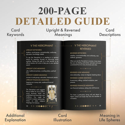 Wyspell Classic Tarot Cards ☆ Gold Edition RWS