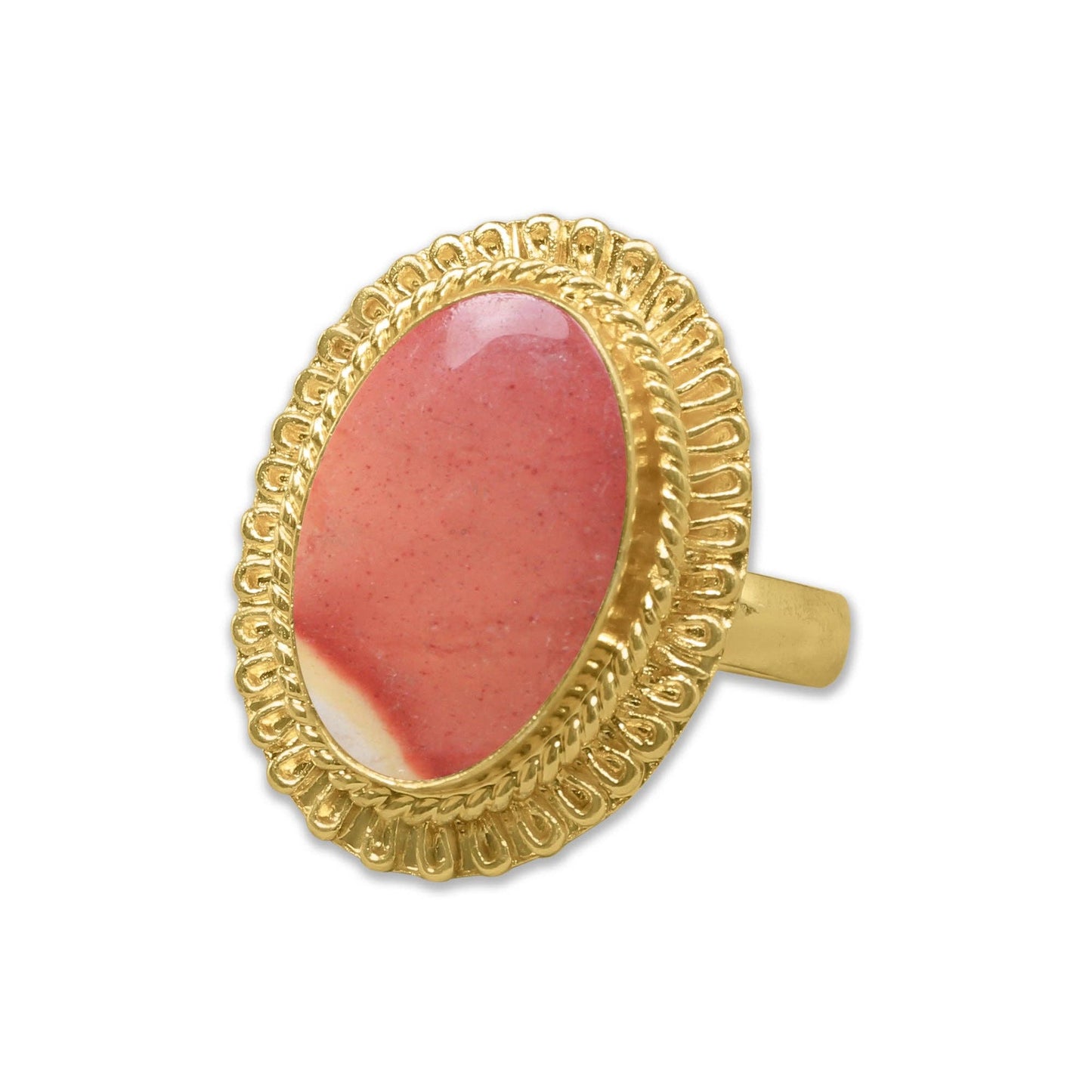 Semi-Precious Gemstone Rings ☆ Gold Overlay, Assorted Designs & Stones