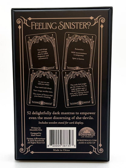 Sinister Affirmations