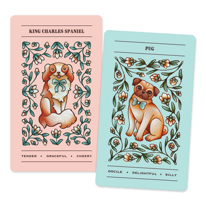 Happy Tails Oracle Dog Deck - Spirit Animal Divination Cards