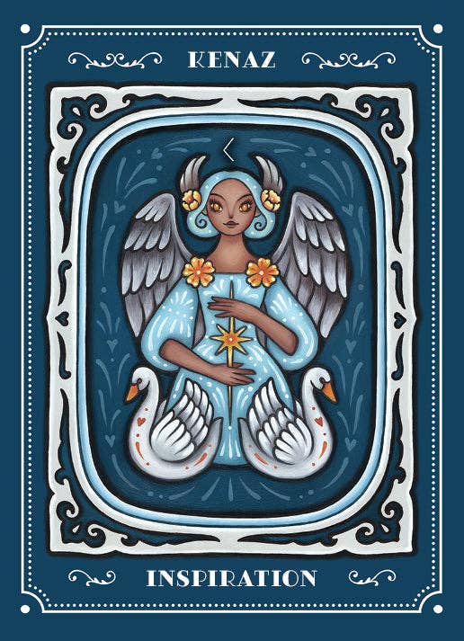 Weird Weavings Runic Oracle: Threads of Feminine Wisdom