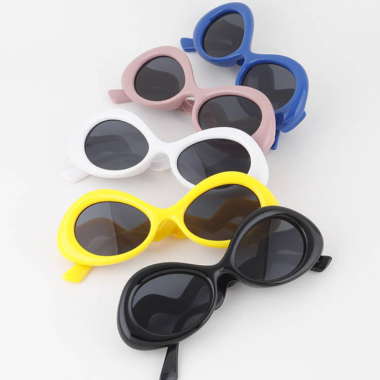 Cartoon Bubble Round Sunglasses