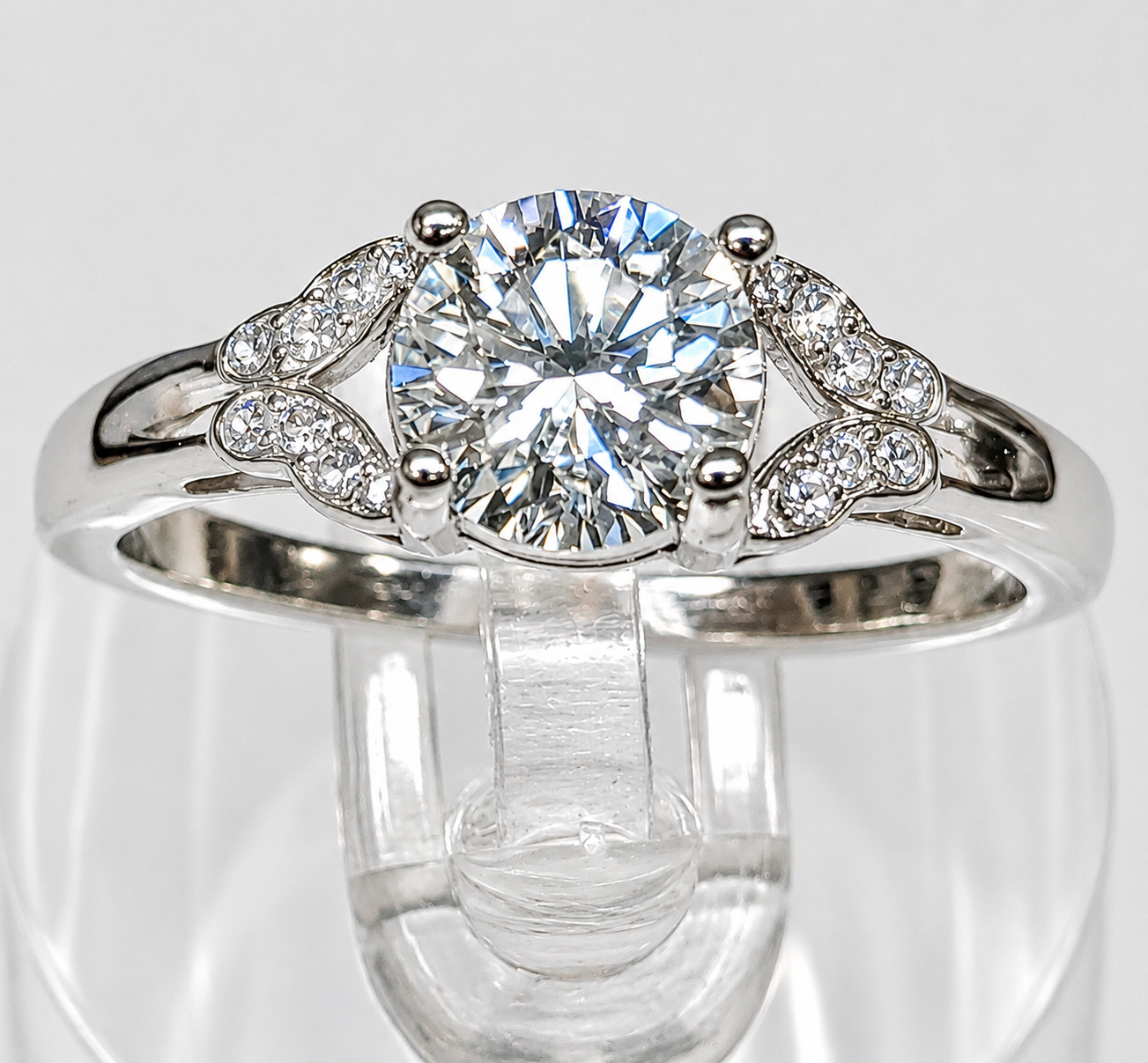 Herkimer Diamond (Lab Grown) - Hypoallergenic Stainless Steel