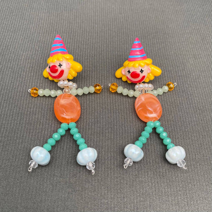 Circus Clown Earrings