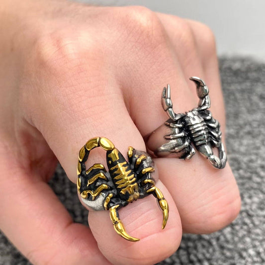 Scorpion Stainless Steel Ring