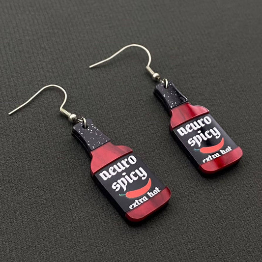 Neuro Spicy Dangle Earrings