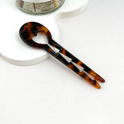 U-Shaped Heart Hair Pin