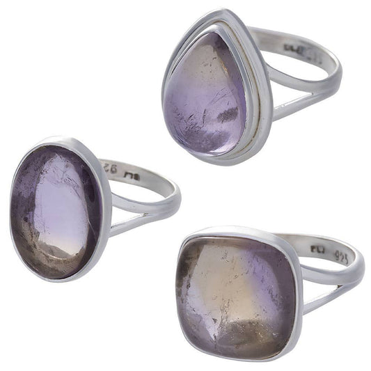 Ametrine Sterling Silver Ring