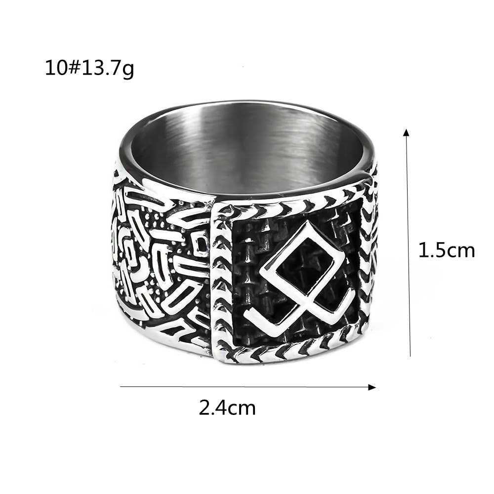 Twin Peaks ☆ Owl Cave Rune Ring