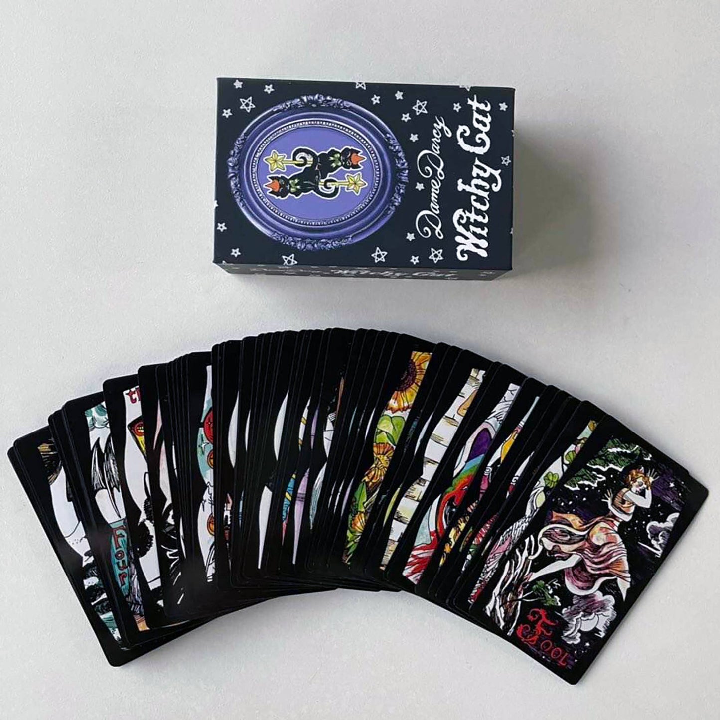 Dame Darcy Witchy Cat Tarot Tuck Box Edition